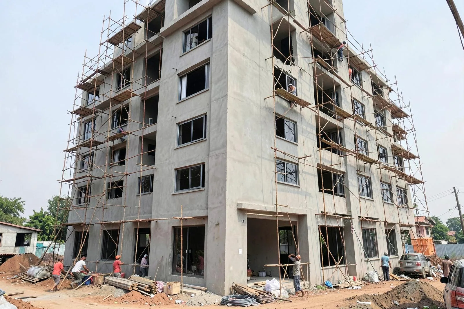 Shreeji Vistara construction Jun 2026 1